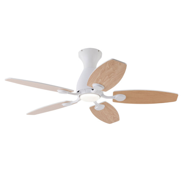 42 inches Ceiling Fan Chandelier, Ceiling Fan with Remote, Ceiling Fans with Lights and Remote Control（Light Wood）