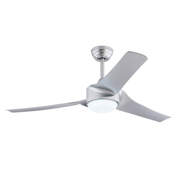 52" Wood Ceiling Fan with Light Dimmable,Quiet DC Motor,Modern Ceiling Fan with Remote Control for Living Room,Bedroom
