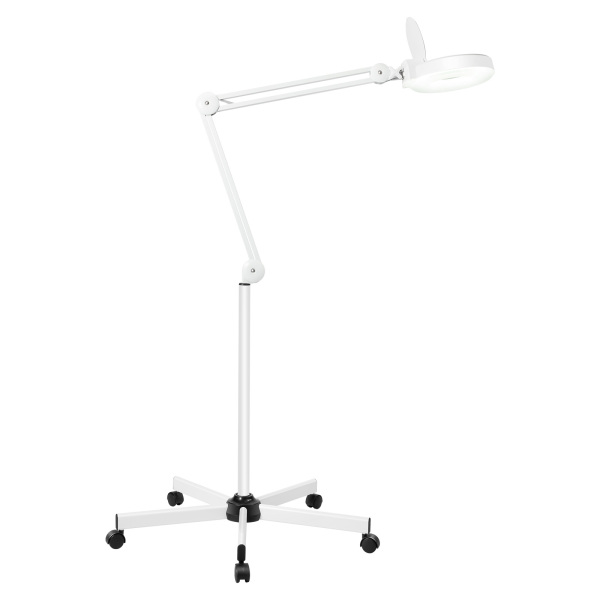 8X Magnifying Lamp, Magnifying Glass with Light, Adjustable Swing Arm Lighted Magnifying Glass