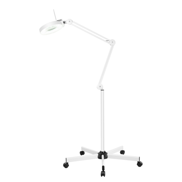 8X Magnifying Lamp, Magnifying Glass with Light, Adjustable Swing Arm Lighted Magnifying Glass