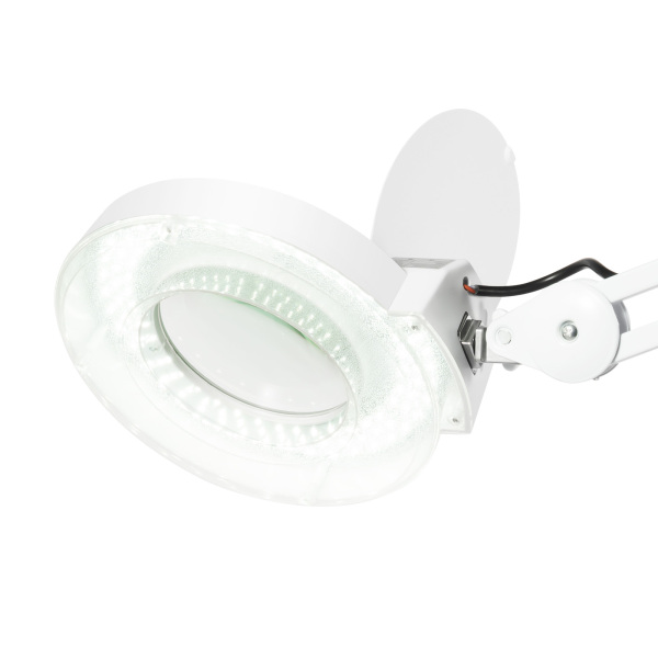 8X Magnifying Lamp, Magnifying Glass with Light, Adjustable Swing Arm Lighted Magnifying Glass