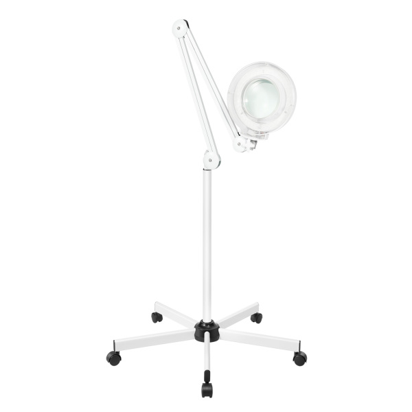 8X Magnifying Lamp, Magnifying Glass with Light, Adjustable Swing Arm Lighted Magnifying Glass