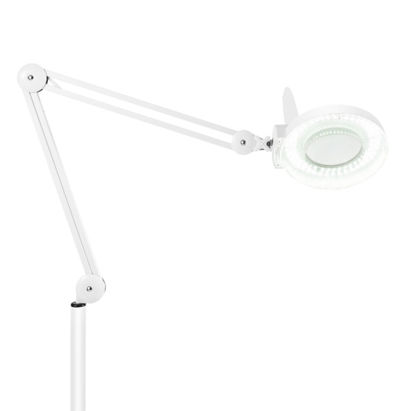 8X Magnifying Lamp, Magnifying Glass with Light, Adjustable Swing Arm Lighted Magnifying Glass