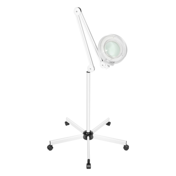 8X Magnifying Lamp, Magnifying Glass with Light, Adjustable Swing Arm Lighted Magnifying Glass