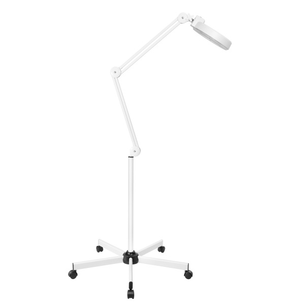 8X Magnifying Lamp, Magnifying Glass with Light, Adjustable Swing Arm Lighted Magnifying Glass