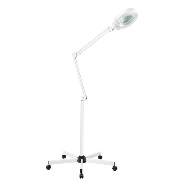 8X Magnifying Lamp, Magnifying Glass with Light, Adjustable Swing Arm Lighted Magnifying Glass