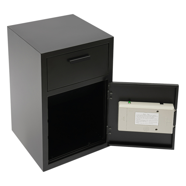 Security Business Safe and Lock Box with Digital Keypad,Drop Slot Safes with Front Load Drop Box