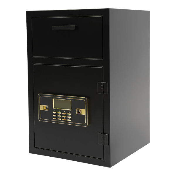 Security Business Safe and Lock Box with Digital Keypad,Drop Slot Safes with Front Load Drop Box