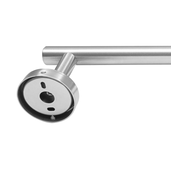 CNCEST Bathroom Towel Rail, Wall Mounted Metal Towel Holder, Bath Towel Holder