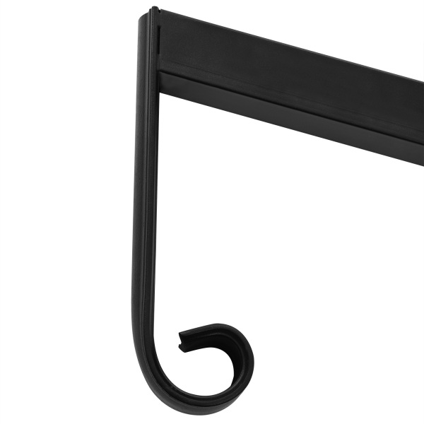 Single Post Handrail Stairs Hand Rail Zinc Steel Guardrail Porch Hand Rail Steel