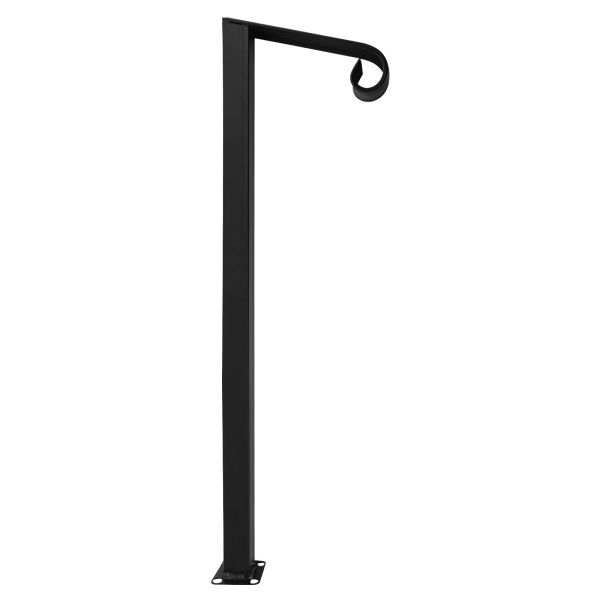 Single Post Handrail Stairs Hand Rail Zinc Steel Guardrail Porch Hand Rail Steel