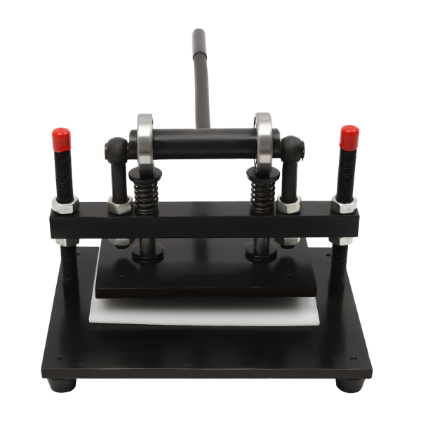 Manual Leather Cutting Machine Heavy Duty Leather Embossing Machine 38 * 31cm