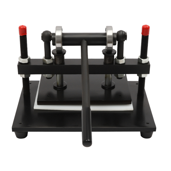 Manual Leather Cutting Machine Heavy Duty Leather Embossing Machine 38 * 31cm