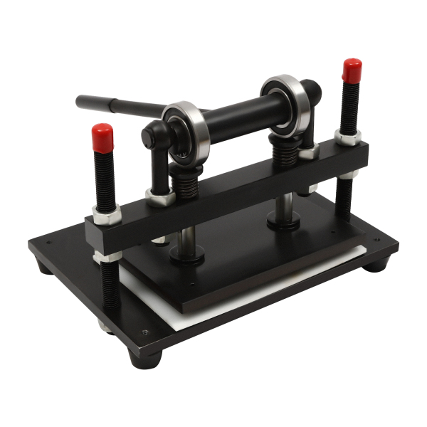 Manual Leather Cutting Machine Heavy Duty Leather Embossing Machine 38 * 31cm