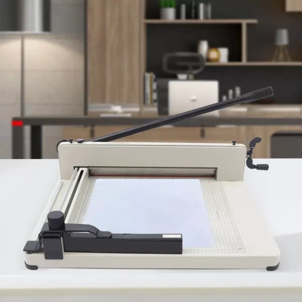 Paper Cutter heavy Duty For Cardstock Guillotine Paper Cutter 17 inch Rotary HSS