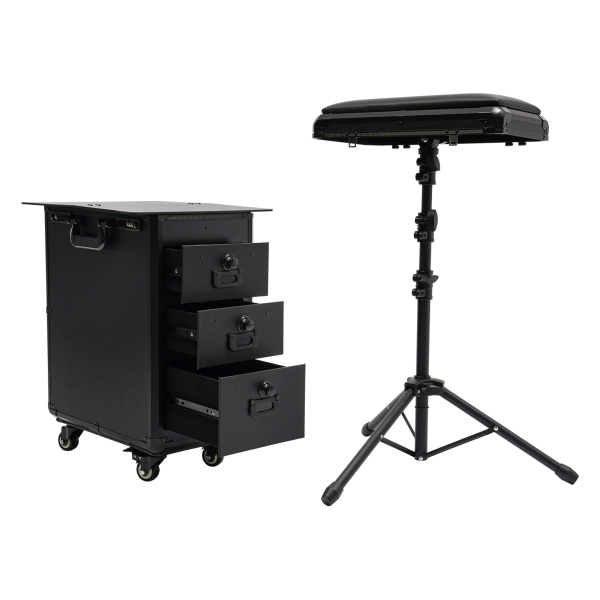 Removable Tattoo Nail Embroidery Hair Salon Trolley Case - Acrylic Panel