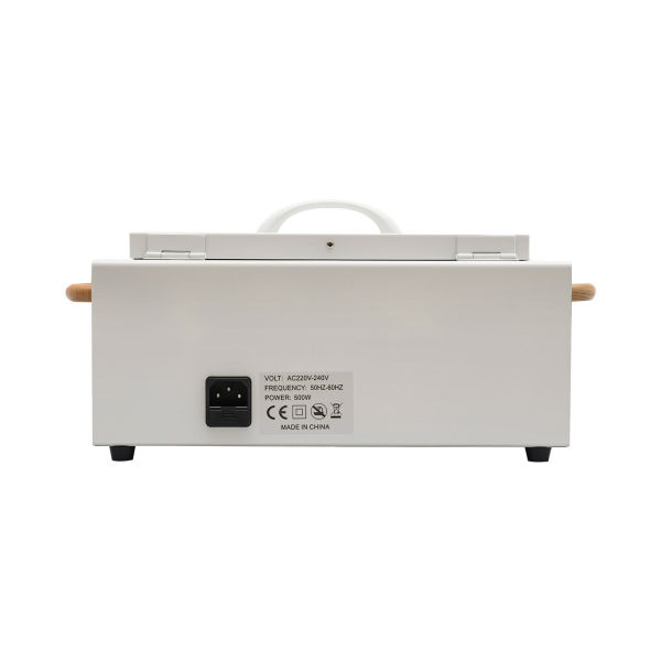 Portable Dry Heat Sterilizer Hot Air Sterilizer Nail Tools Utensils Beauty Salon with Long Power Cord Four Anti-slip Feet for Laboratories Food Services Beauty Salons