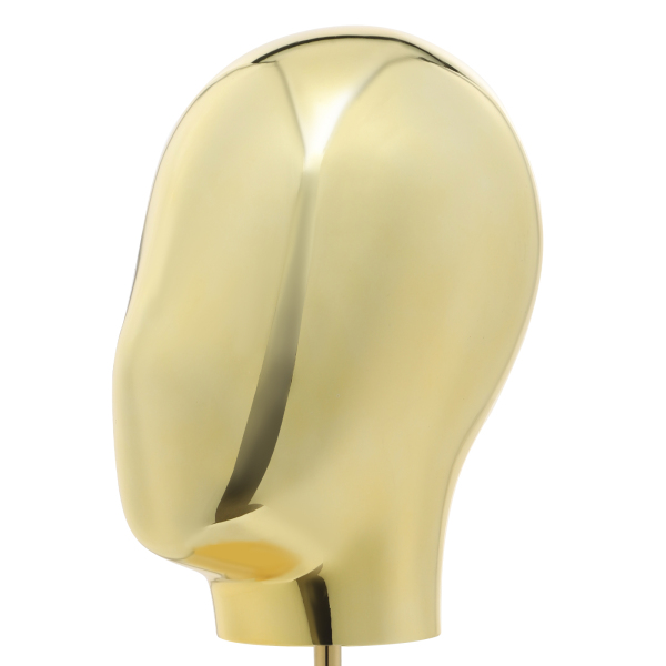 CNCEST Mannequin Head with Stand, Tabletop Mannequin Head with Adjustable Height Stand, Mannequin Head for Wigs, Hats Display