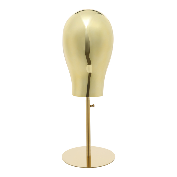 CNCEST Mannequin Head with Stand, Tabletop Mannequin Head with Adjustable Height Stand, Mannequin Head for Wigs, Hats Display
