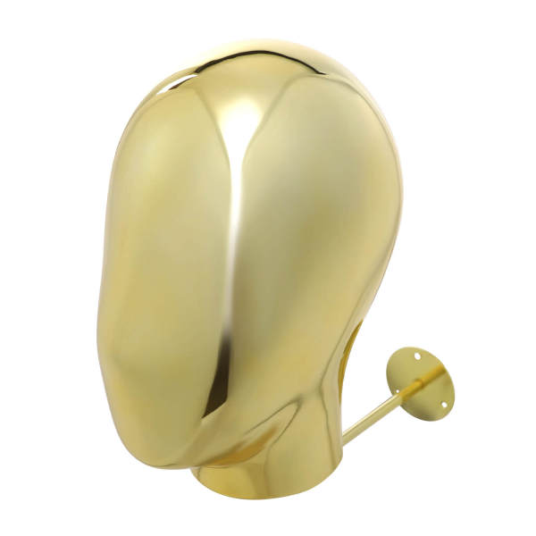 Mannequin Head Stand, Wall-mounted Wig Hat Display Stand, Mannequin Head for Wig and Hat Display