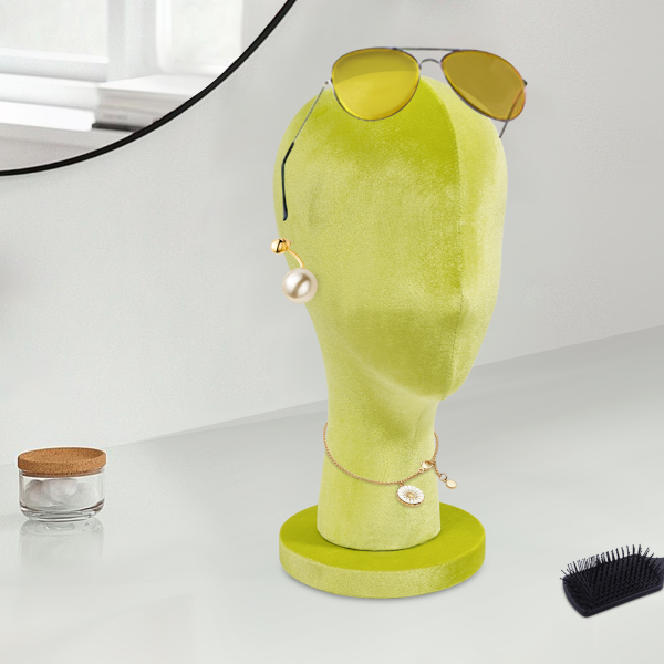 CNCEST Female Mannequin Head, Mannequin Head, Mannequin Head For Displaying Wigs, Hats