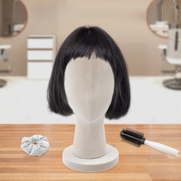 CNCEST Female Mannequin Head, Mannequin Head, Mannequin Head For Displaying Wigs, Hats