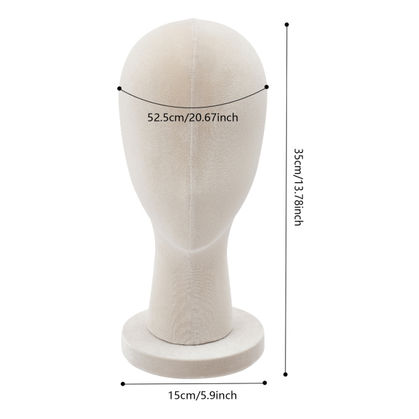 CNCEST Female Mannequin Head, Mannequin Head, Mannequin Head For Displaying Wigs, Hats