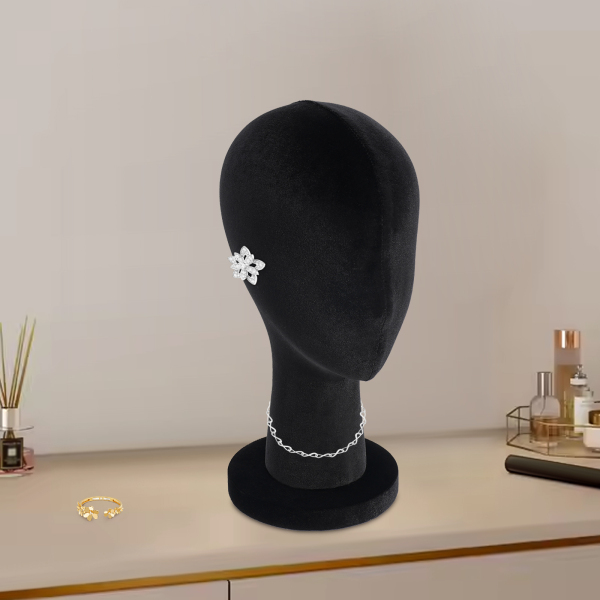 CNCEST Female Mannequin Head, Mannequin Head, Mannequin Head For Displaying Wigs, Hats