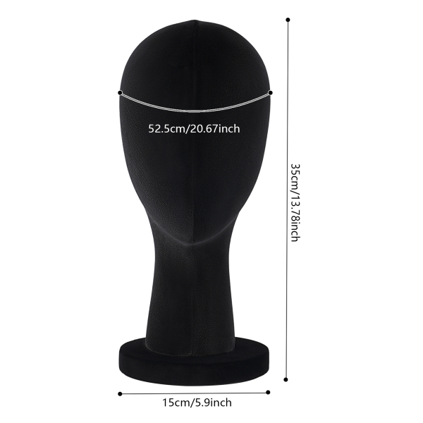 CNCEST Female Mannequin Head, Mannequin Head, Mannequin Head For Displaying Wigs, Hats