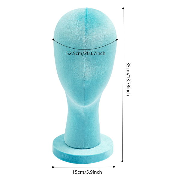 CNCEST Female Mannequin Head, Mannequin Head, Mannequin Head For Displaying Wigs, Hats