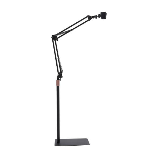 Hair Dryer Stand, 360 Degree Rotating Blow Dryer Holder, Adjustable Height Hair Dryer Rack with Heavy Base for Home Salon