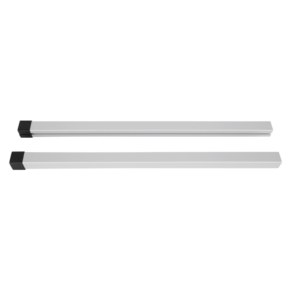 24 Slots Freestanding Fishing Rod Holders 28.74*12.59*28.34in Lightweight Aluminum Vertical Fish Pole Garage Storage Ground Display Stand