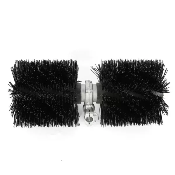Gas Power Nylon Brush Broom 52CC 2 Stroke 2.3HP Handheld Engine Sweeper for Artificial Grass Construction Sites