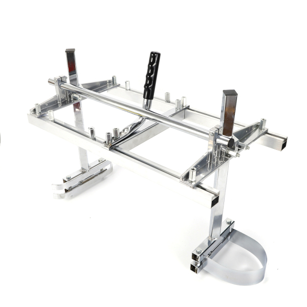 Portable Chainsaw Mill Planking Milling Bar Size 14 Inches to 24 Inches with Practical Scales Comfortable Handle for Woodworkers