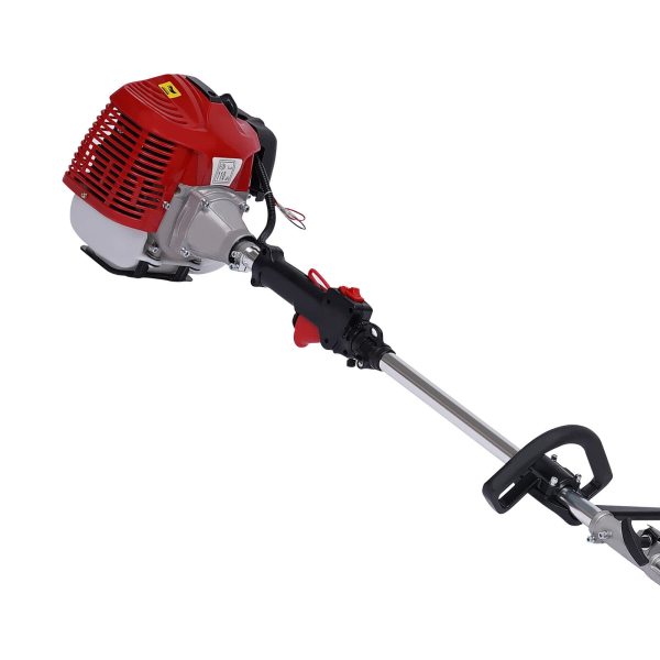 2.3HP 52cc 2 Stroke Gas Power Sweeper Gasoline Engine Power Broom Brush Cleaner
