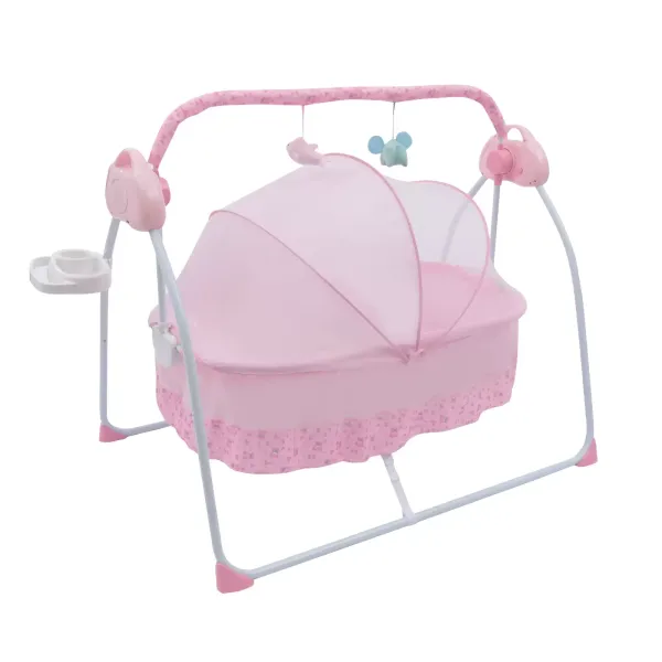 Auto Baby Cradle Swing Electric Crib Cradle Infant Rocker Bed Cradle Kid Room