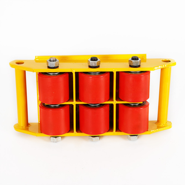 Machinery Mover, Lightakai 8T Transport Truck with 360 Degree Rotating Lid for Industrial and Commercial Applications, Yellow
