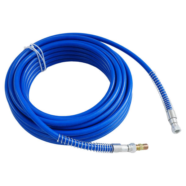 15m Airless Paint Spray Hose, High-Pressure Spray Machine Hose - 3300PSI Working Pressure, SAE 100 R7 Standard