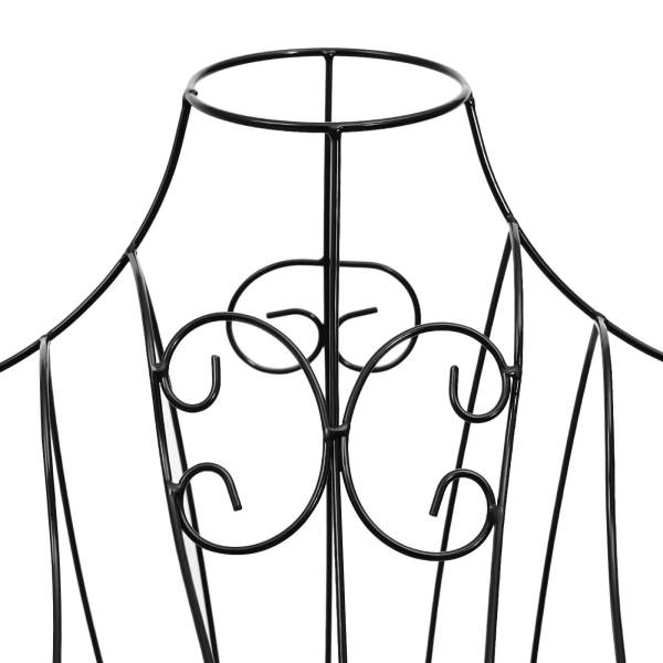 Iron Bust Model, Mannequin Model with Stand, Half-length Model, Mannequin Dress Form 