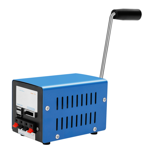 20W Portable Generator for Camping Hand Crank Generator Small Camping Generator Manual Power Supply Emergency Backup