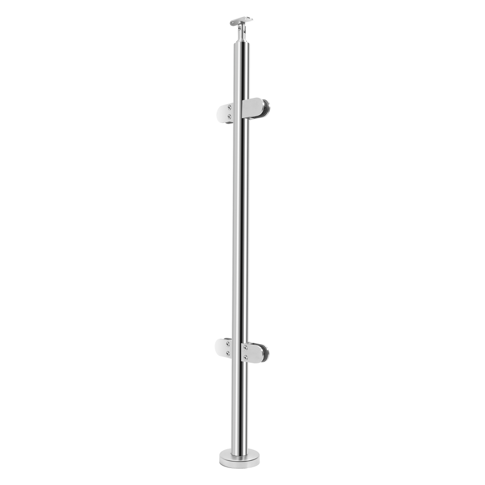 Stainless Steel Balustrade Posts 1100mm Grade 316 Baluster Posts with ...