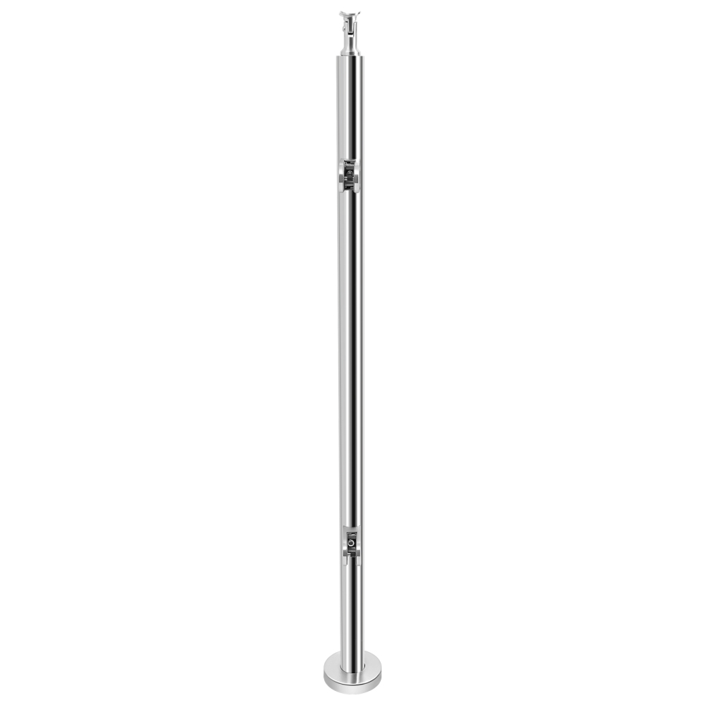 Stainless Steel Balustrade Posts 1100mm Grade 316 Baluster Posts with ...