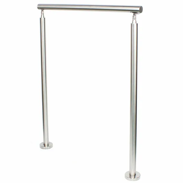 80cm Garden Steps Safety Rail Mobility Grab Rail Cross Bar Stainless Outdoor Handrail Stair Railing Banister