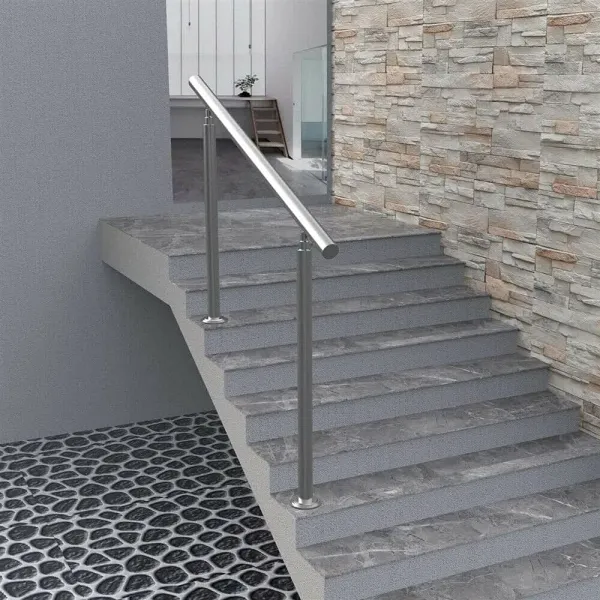 80cm Garden Steps Safety Rail Mobility Grab Rail Cross Bar Stainless Outdoor Handrail Stair Railing Banister