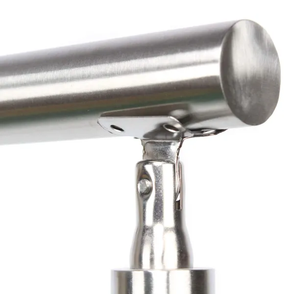 Step Railing Stair Railing Banister Hight 106.5cm Stainless Steel Handrail Safety(80cm, 2 Crossbar) Step Railing Stair Railing Banister Hight 106.5cm Stainless Steel Handrail Safety(80cm, 2 Crossbar)