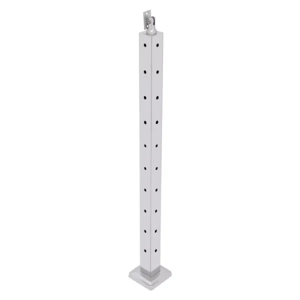 36 inch Handrail Post Stair Cable Railing Post Adjustable Angle 0-90° Stainless