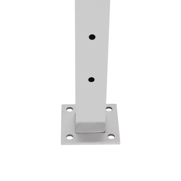 36'' Silver Cable Railing Post Stainless Steel Handrail Stair Rail Post-0-180°