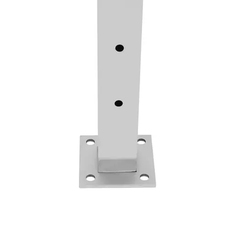 36" Silver Cable Railing Post Stainless Steel Handrail Stair Rail Post
