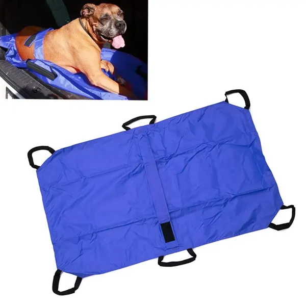 Professional Pet Transport Stretcher Anti Bite Pet Stretcher Animal Carrier Folding Animal Carrier Bed Accessory Safety Load 110kg(242LBS)