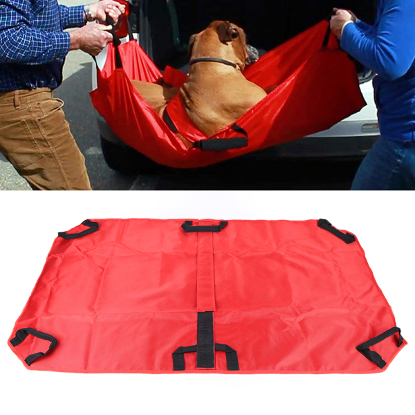 CNCEST 47L x29Winches，242lb，6 handles，Foldable，Anti-bite pet stretcher